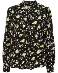 Zadig & Voltaire - Floral-Print Crepe Blouse - Lyst