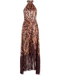 Cinq À Sept - Robe Frangée Teresa À Motif Cachemire - Lyst
