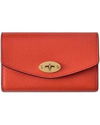 Mulberry - Dsrley Portemonnee Met Korrelig Leer - Lyst