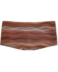 Amir Slama - Abstract Wave-Print Swim Trunks - Lyst