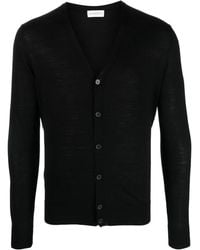 Ballantyne - V-Neck Wool Cardigan - Lyst