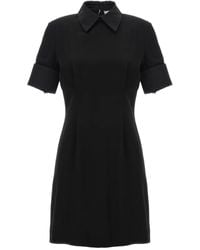 Sportmax - Collar Zip-Up Dress - Lyst