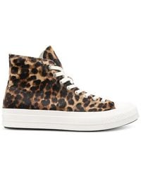 Converse - First String Chuck Taylor All Star Sneakers Mit Leoparden-Print - Lyst