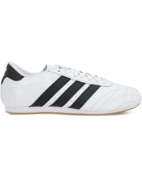 adidas gazelle silver green womens White Wedge Heel Sneakers main image 0
