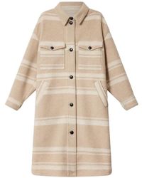 Isabel Marant - Djila Striped Coat - Lyst