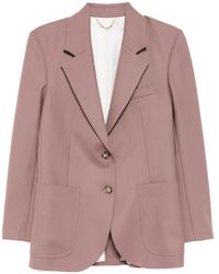 Victoria Beckham - Patch Pocket Blazer - Lyst