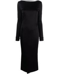Versace - X Dua Lipa Jurk Met Open Rug - Lyst