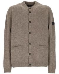 Peuterey - Betel Button-Up Wool Cardigan - Lyst