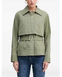 Sisley - Jacke Mit Gürtel - Lyst