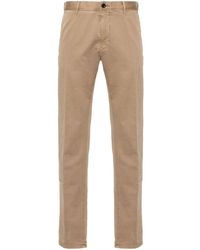 Incotex - Tapered-Leg Cotton Chino Trousers - Lyst