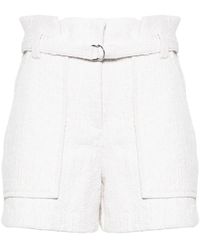 IRO - Tweed Shorts - Lyst