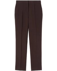 Jil Sander - Pleated Mid-Rise Tailored Trousers - Lyst