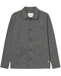 Les Deux - Chemise Layton À Fines Rayures - Lyst