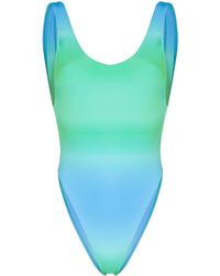 Jacquemus Costume intero Le Maillot Camerio - Blu