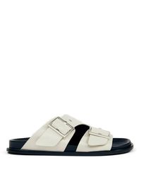 Alohas - Alba Buckle Strap Slides - Lyst