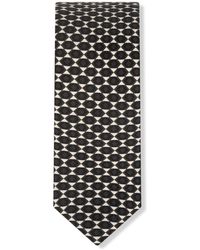 Dolce & Gabbana - Cravate en soie à imprimé géométrique - Lyst