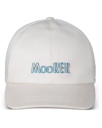Moorer - Robinson-Si Logo-Embroidered Baseball Cap - Lyst