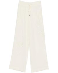 Ermanno Scervino - Silk Pajama Trousers - Lyst