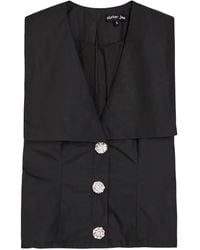 Sister Jane - Birdie Collared Vest - Lyst