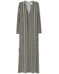 Siyu - Striped V-Neck Dress - Lyst