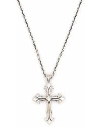 Emanuele Bicocchi - Fleury Cross Pendant Necklace - Lyst