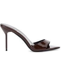 Jeffrey Campbell - Ce Soire Patent-Finish Sandals - Lyst