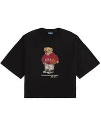 Polo Ralph Lauren - T-Shirt Polo Bear À Ornements - Lyst