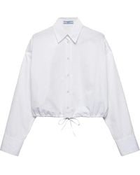 Prada - ポプリン シャツ - Lyst