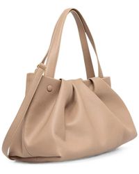 THEMOIRÈ - Athena Bottalato Corn Ruched Pebbled Tote Bag - Lyst