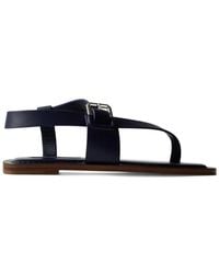 Ralph Lauren - Buckled-Strap Sandals - Lyst