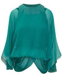 Alberta Ferretti - Zijden Blouse - Lyst