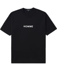Comme des Garçons - Homme-print T-shirt - Lyst