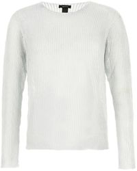 Avant Toi - Ribbed Crew-Neck Sweater - Lyst