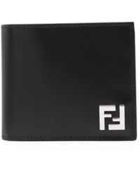 Fendi - Ff Bi-fold Leather Wallet - Lyst