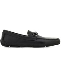 Ferragamo - Gancini Ornament Driver Loafers - Lyst