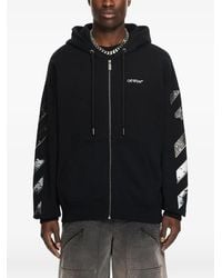 Off-White c/o Virgil Abloh - Metal Arrow Zip-Up Hoodie - Lyst
