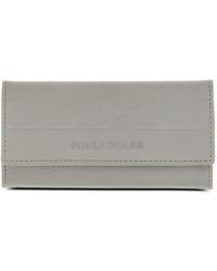 Paul & Shark - Fin-Embossed Leather Keychain - Lyst