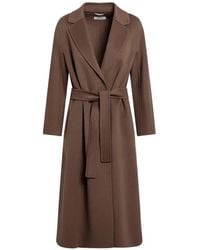 Max Mara - Belted Wrap-Style Coat - Lyst