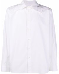 Valentino Garavani - Spread-collar Cotton-poplin Shirt - Lyst