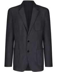Dolce & Gabbana - Portofino Virgin Wool Blazer - Lyst