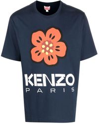 KENZO - Overhemd Met Print - Lyst