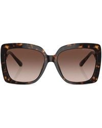 Michael Kors - Nice Oversize Square-Frame Sunglasses - Lyst