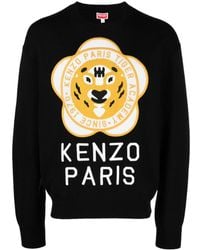 KENZO - Tiger Academy Wool Blend Jumper - Lyst