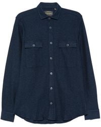 Alberto Gozzi - Button-Up Chest-Pocket Shirt - Lyst