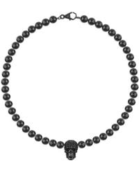 Philipp Plein - Elite Skull Necklace - Lyst