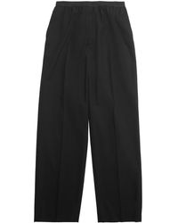 Balenciaga - Pantalones con logo en la cinturilla - Lyst