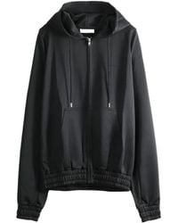 JULIE KEGELS - Hoodie Zippé À Lien De Resserrage - Lyst