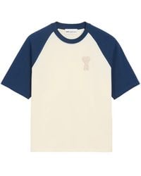 Ami Paris - Ink Ami De Coeur Tshirt - Lyst