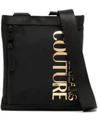 Versace Jeans Couture - Logo-Lettering Messenger Bag - Lyst