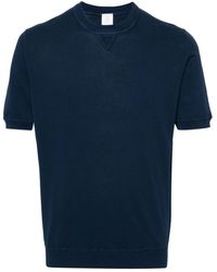 Eleventy - Fine-knit Cotton T-shirt - Lyst